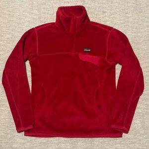 Patagonia Vibrant Red Fleece Jacket